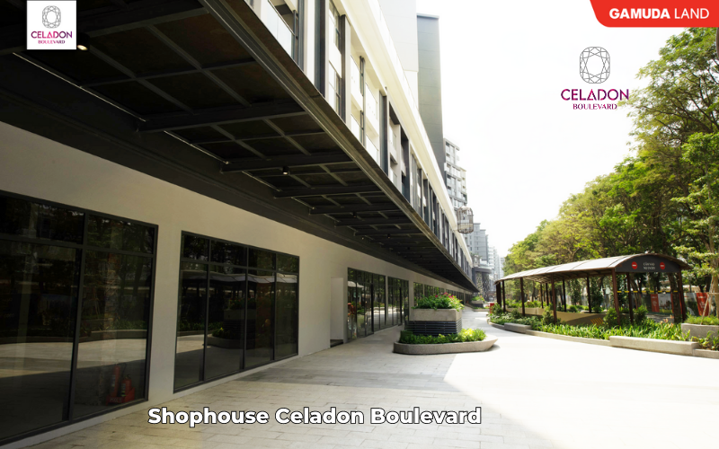 Mô hình kinh doanh linh hoạt và đa dạng tại shophouse Celadon Boulevard
